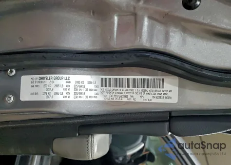 2014 Jeep Cherokee Limited z USA, uszkodzony, nr VIN 1C4PJMDS7EW233859